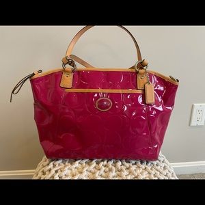 Magenta Coach Purse
